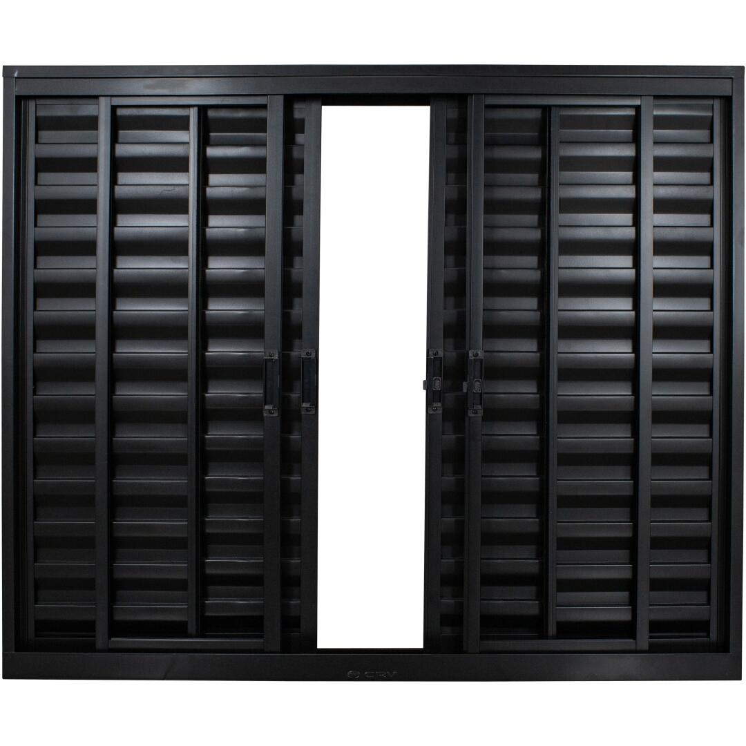 02yvm　黒　38サイズ VENEZIANA 6 FOLHAS - 2 FOLHAS FIXAS - CRV Portas e Janelas